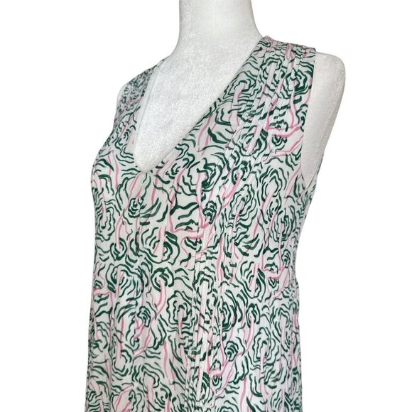 3.1 Phillip Lim Stitched Hem High Low Dress in Green 0 Womens - Picture 9 of 13